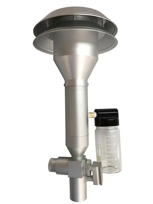 PM10 low volume inlet dimensions diagram