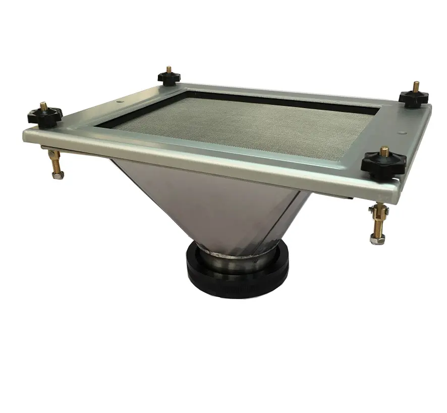 PM10 air sampler filter holder structure diagram